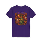 New York Haunted City Youth Tee — Halloween Pumpkin Jack-O'-Lantern Shirt