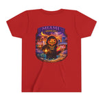 Miami Haunted City Youth Tee – Pumpkin Jack-O'-Lantern Halloween Shirt