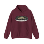 Miami Haunted City Hoodie — Vintage Haunted House Graphic Pullover
