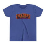 New York Haunted City Youth Tee — Halloween Pumpkin Jack-O'-Lantern Shirt