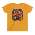 Miami Haunted City Youth Tee – Pumpkin Jack-O'-Lantern Halloween Shirt