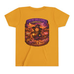 Youth Tee - New Orleans Haunted City Witch Design