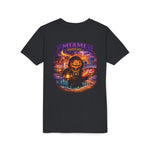 Miami Haunted City Youth Tee – Pumpkin Jack-O'-Lantern Halloween Shirt