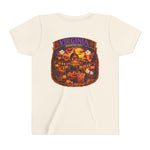 Virginia Haunted City Youth Tee — Halloween Pumpkin Ghosts Tee