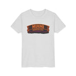 Miami Haunted City Youth Tee – Pumpkin Jack-O'-Lantern Halloween Shirt