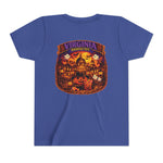 Virginia Haunted City Youth Tee — Halloween Pumpkin Ghosts Tee