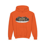 Youth Hoodie – New York Haunted City Vintage Spooky Graphic