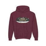 Miami Haunted City Youth Hoodie — Spooky Graveyard Graphic Sweatshirt
