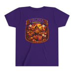 Virginia Haunted City Youth Tee — Halloween Pumpkin Ghosts Tee