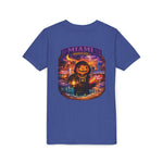 Miami Haunted City Youth Tee – Pumpkin Jack-O'-Lantern Halloween Shirt