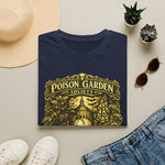 Poison Garden Society T-Shirt — Gothic Skull Botanical Tee