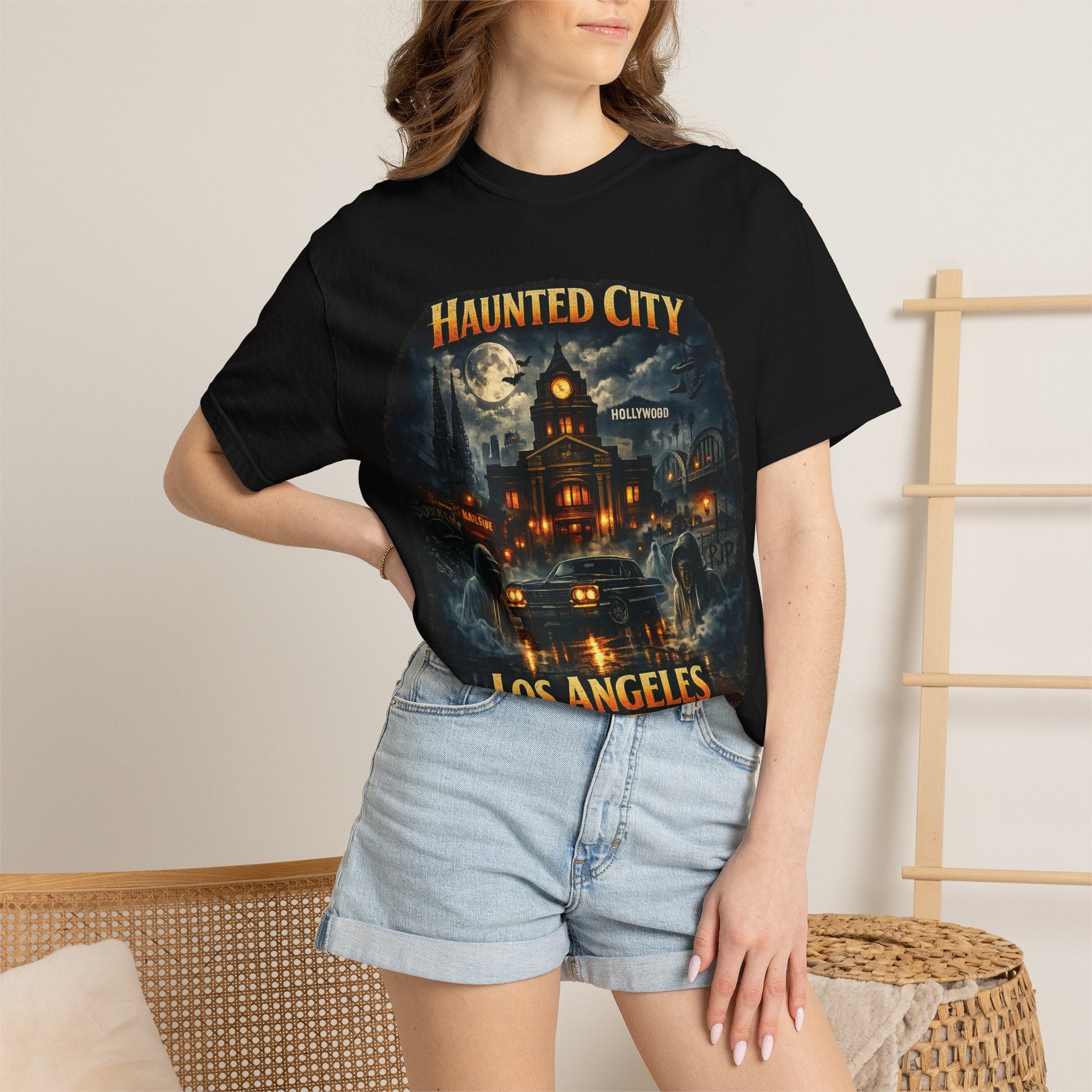 Haunted City Los Angeles T-Shirt — Vintage Haunted Mansion Graphic Tee