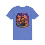 Miami Haunted City Youth Tee – Pumpkin Jack-O'-Lantern Halloween Shirt