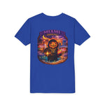 Miami Haunted City Youth Tee – Pumpkin Jack-O'-Lantern Halloween Shirt