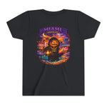 Miami Haunted City Youth Tee – Pumpkin Jack-O'-Lantern Halloween Shirt