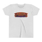 Youth Tee - Houston Haunted City Pumpkin Astronaut Halloween Shirt