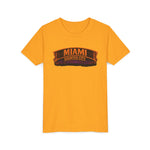 Miami Haunted City Youth Tee – Pumpkin Jack-O'-Lantern Halloween Shirt