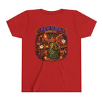 New York Haunted City Youth Tee — Halloween Pumpkin Jack-O'-Lantern Shirt