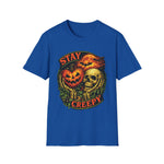 Stay Creepy Halloween T-Shirt — Vintage Pumpkin & Skull Spooky Tee