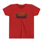 Virginia Haunted City Youth Tee — Halloween Pumpkin Ghosts Tee