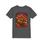 Detroit Haunted City Youth Tee — Halloween Monster Pumpkin Graphic