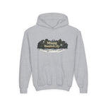 Miami Haunted City Youth Hoodie — Spooky Graveyard Graphic Sweatshirt