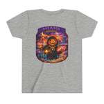 Miami Haunted City Youth Tee – Pumpkin Jack-O'-Lantern Halloween Shirt