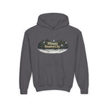 Miami Haunted City Youth Hoodie — Spooky Graveyard Graphic Sweatshirt