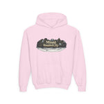 Miami Haunted City Youth Hoodie — Spooky Graveyard Graphic Sweatshirt