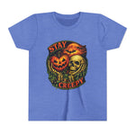 Stay Creepy Youth Tee — Halloween Pumpkin & Skull Kids T-Shirt