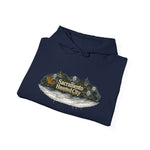 Sacramento Haunted City Hoodie — Spooky Vintage Ghost Town Graphic
