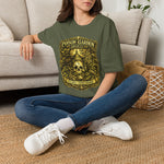 Poison Garden Society T-Shirt — Gothic Skull Botanical Tee