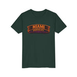 Miami Haunted City Youth Tee – Pumpkin Jack-O'-Lantern Halloween Shirt