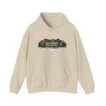 Sacramento Haunted City Hoodie — Spooky Vintage Ghost Town Graphic