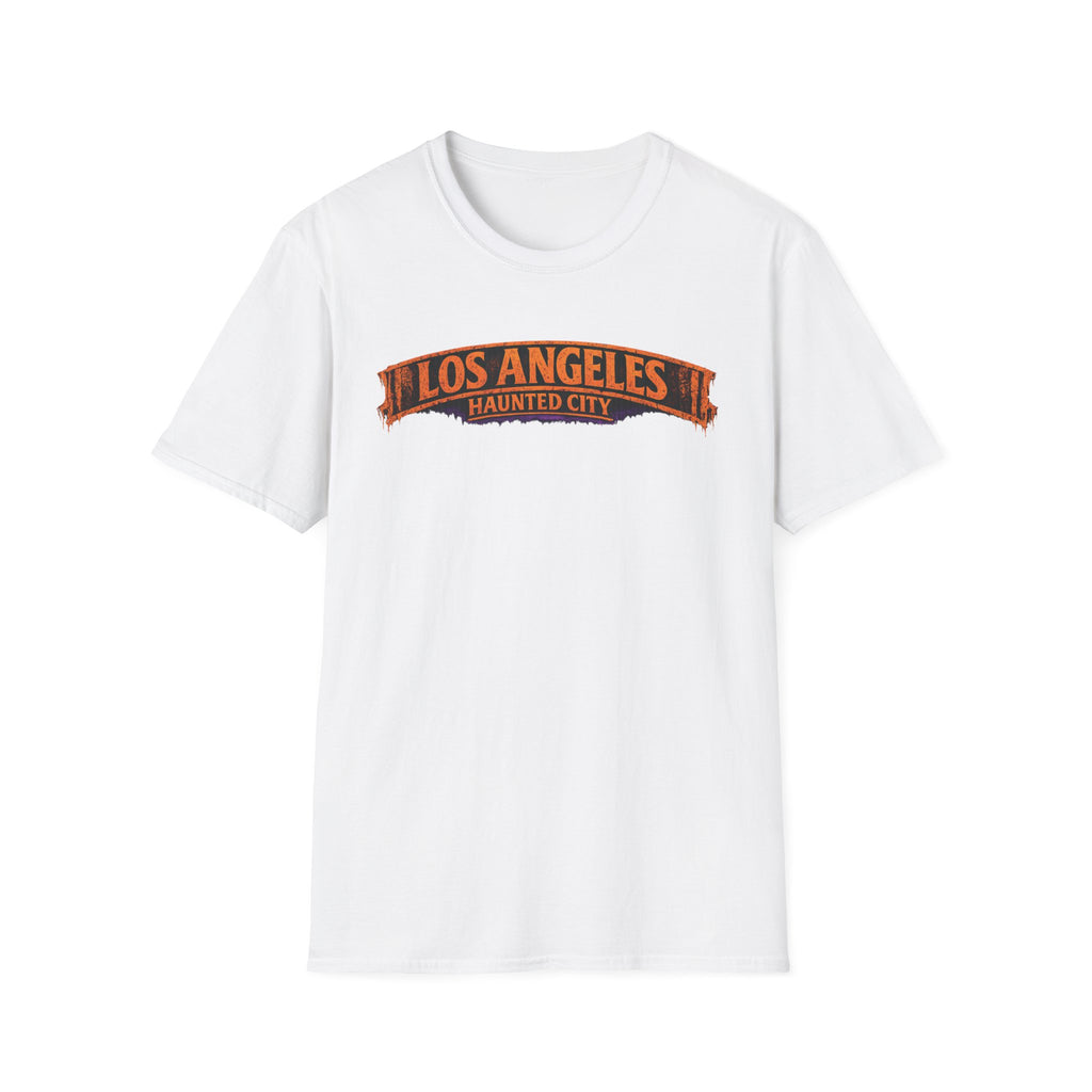 Los Angeles Haunted City T-Shirt — Retro Spooky Tour Tee