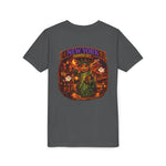 New York Haunted City Youth Tee — Halloween Pumpkin Jack-O'-Lantern Shirt