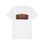 Miami Haunted City Youth Tee – Pumpkin Jack-O'-Lantern Halloween Shirt