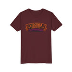 Virginia Haunted City Youth Tee — Halloween Pumpkin Ghosts Tee