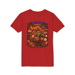 Detroit Haunted City Youth Tee — Halloween Monster Pumpkin Graphic