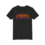 Youth Tee - Houston Haunted City Pumpkin Astronaut Halloween Shirt