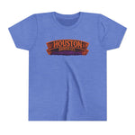 Youth Tee - Houston Haunted City Pumpkin Astronaut Halloween Shirt