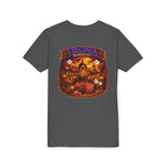 Virginia Haunted City Youth Tee — Halloween Pumpkin Ghosts Tee