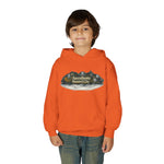 Sacramento Haunted City Youth Hoodie – Spooky Vintage Ghost Graphic