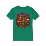 New York Haunted City Youth Tee — Halloween Pumpkin Jack-O'-Lantern Shirt