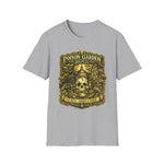 Poison Garden Society T-Shirt — Gothic Skull Botanical Tee