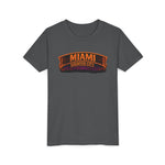 Miami Haunted City Youth Tee – Pumpkin Jack-O'-Lantern Halloween Shirt