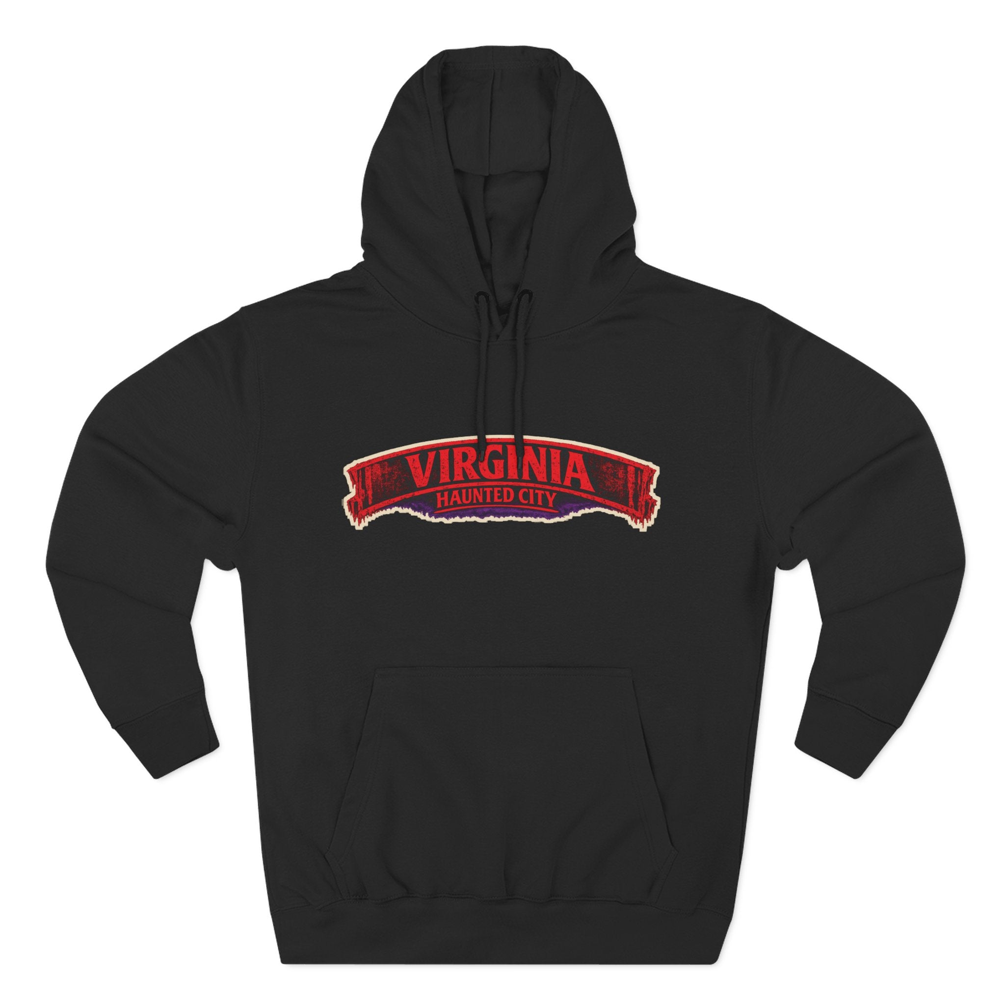 Virginia Haunted City Hoodie — Hampton Roads Gothic Halloween Pullover