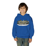 Los Angeles Haunted City Youth Hoodie — Spooky Cityscape Pullover