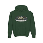 Miami Haunted City Youth Hoodie — Spooky Graveyard Graphic Sweatshirt