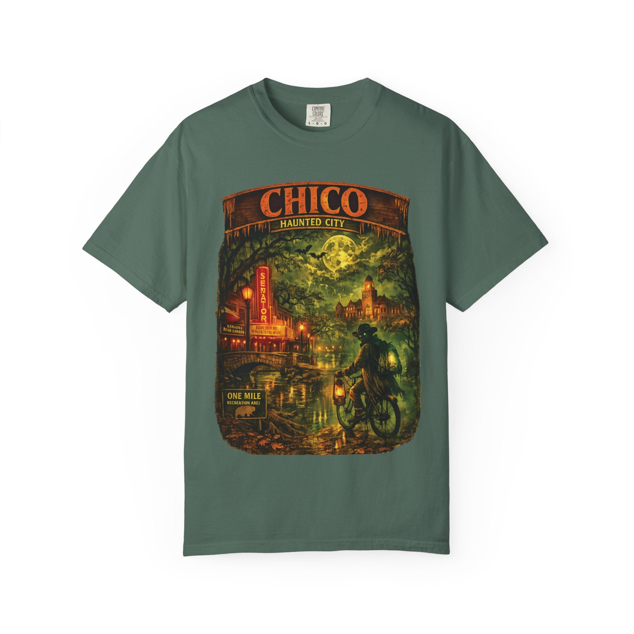 Chico Haunted City Graphic T-Shirt